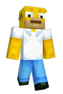 Homermp Minecraft avatar full body