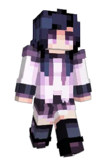 HomuraAkuma Minecraft avatar full body