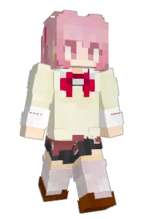 HomuraSavedMe Minecraft avatar full body