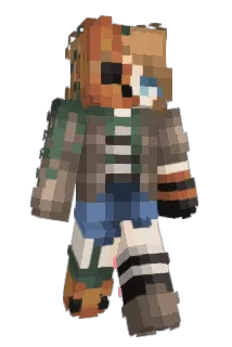 HoneyTuki Minecraft avatar full body