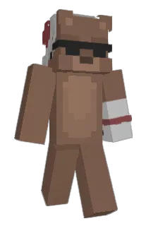 HoneyXNF Minecraft avatar full body