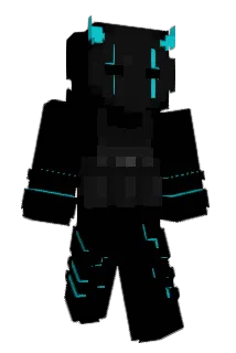 HoodFox Minecraft avatar full body
