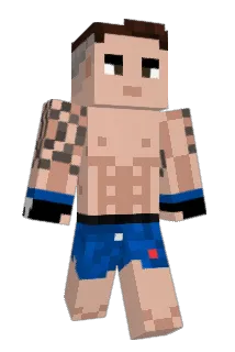 HoodedBlack Minecraft avatar full body