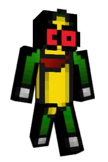 HoodedPanda Minecraft avatar full body