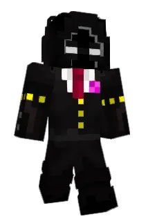 HoodedUmbraMC Minecraft avatar full body