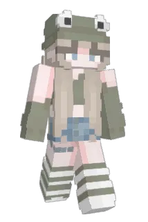 HoppyHannah Minecraft avatar full body