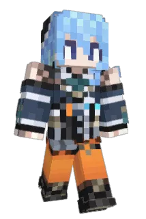 HoshimachiSu1sei Minecraft avatar full body