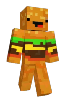 HotBurg Minecraft avatar full body