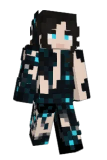 HottButt Minecraft avatar full body