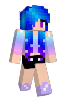 Hotthips Minecraft avatar full body
