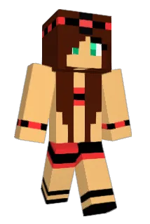 Hottie_Babe Minecraft avatar full body