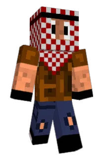 Hredwolf Minecraft avatar full body