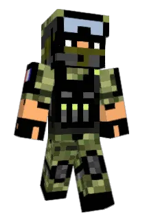 HuNDr3D Minecraft avatar full body