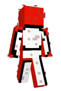 HubPommes Minecraft avatar full body