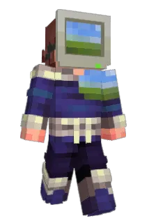 Hubique Minecraft avatar full body