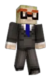 Hubko Minecraft avatar full body