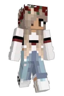 Huckersha Minecraft avatar full body