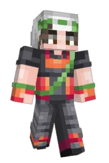 Huesoos Minecraft avatar full body