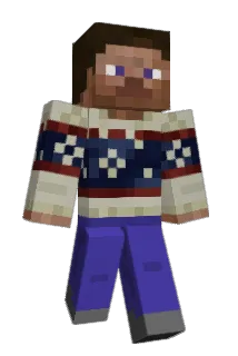 HuffNdud Minecraft avatar full body