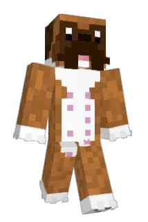 Hufflin Minecraft avatar full body