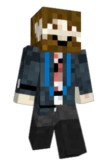 Hugabutt Minecraft avatar full body