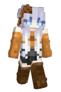 HuggieWuggy Minecraft avatar full body