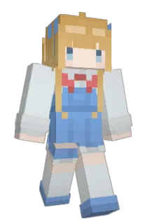 Huggypie Minecraft avatar full body