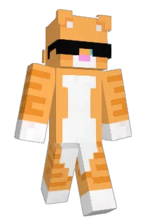 Huh_girlfriend Minecraft avatar full body