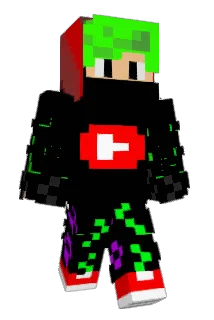 Huhon Minecraft avatar full body