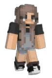 Huisee Minecraft avatar full body