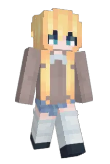 Huisoo Minecraft avatar full body
