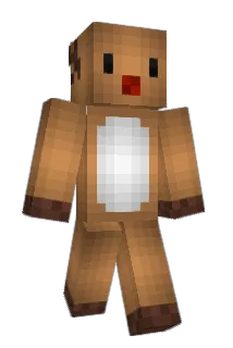 Hullerman Minecraft avatar full body