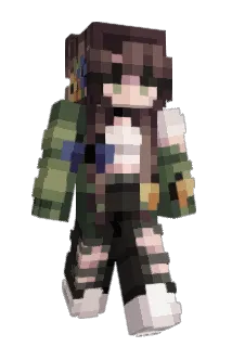 Humanfailure Minecraft avatar full body