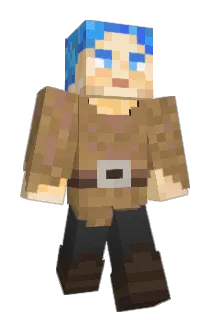 HumidHustler Minecraft avatar full body