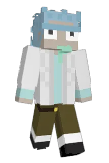 Huncho_flame Minecraft avatar full body
