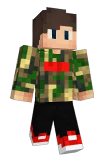 HungerNegs Minecraft avatar full body