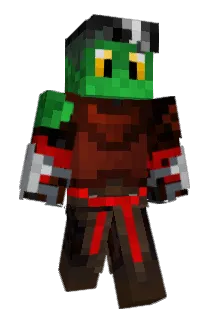 Hungrasolf Minecraft avatar full body