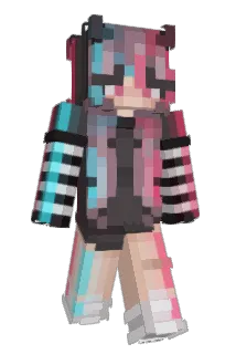 Hunniebunches Minecraft avatar full body