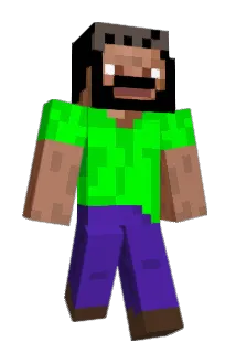 Huntacow Minecraft avatar full body