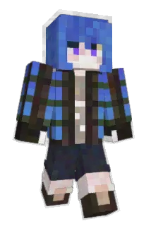 Huntedwing Minecraft avatar full body