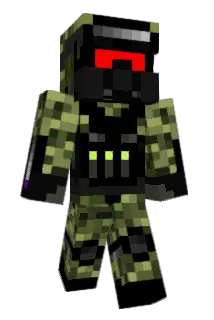 HunterRedman Minecraft avatar full body