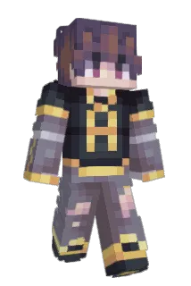 HunterX2yt Minecraft avatar full body