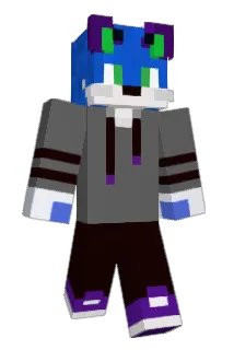 Hunter_Bluemane Minecraft avatar full body