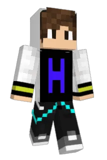 Huntian Minecraft avatar full body