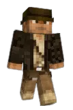 Husk Minecraft avatar full body