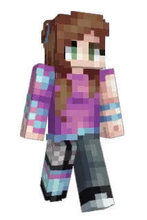 HuskerKitten Minecraft avatar full body