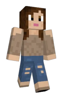 HuskerSarah Minecraft avatar full body