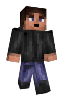 Huskydawg Minecraft avatar full body