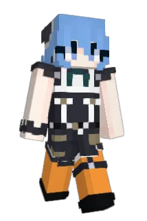 Huuka240 Minecraft avatar full body