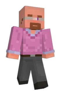 Huzzah Minecraft avatar full body